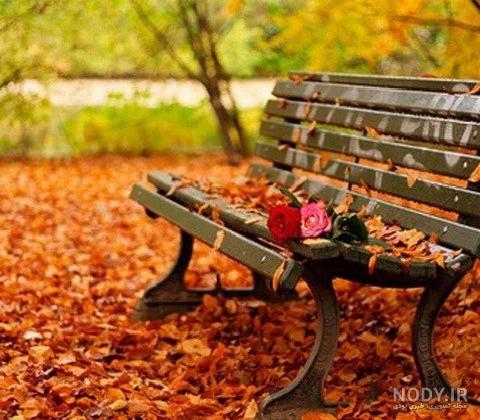 عکس پاییزی غمگین