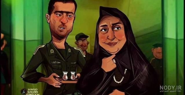 عکس کاریکاتور احمد مهرانفر