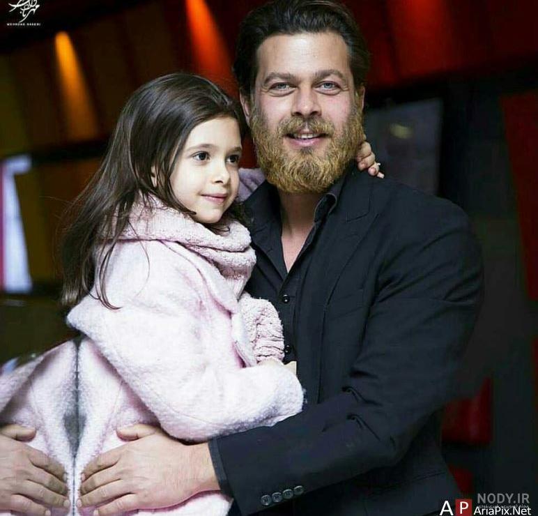 عکسهای پژمان بازغی و همسرش و دخترش