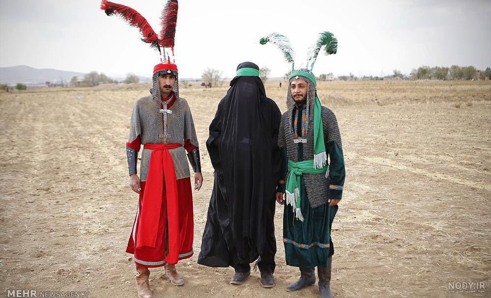 فیلم شهادت حضرت عباس واقعی