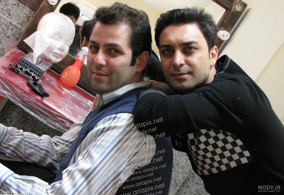 امیر رضا دلاوری و همسرش و دخترش