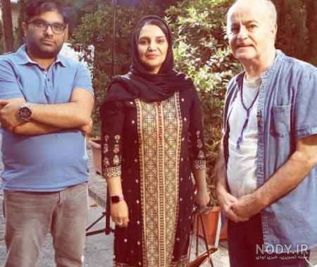 بهرنگ بقایی و همسرش