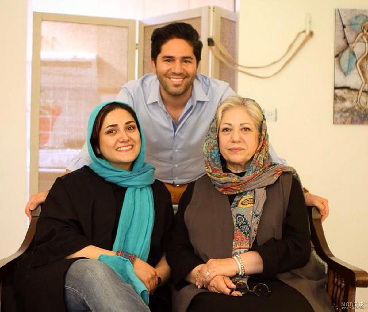 عکس باران کوثری و برادرش