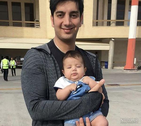 عکس بچه ی فرزاد فرزین