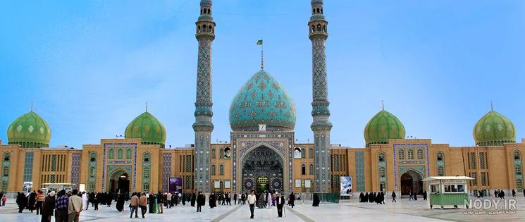 عکس جمکران در شب عکس جمکران در شب
