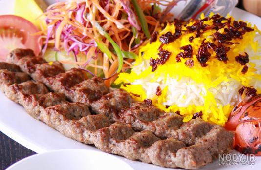 عکس جوجه کباب زعفرانی