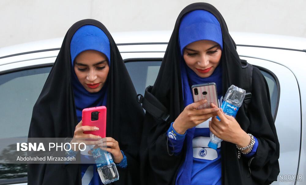 عکس دختر استقلالی بدون متن