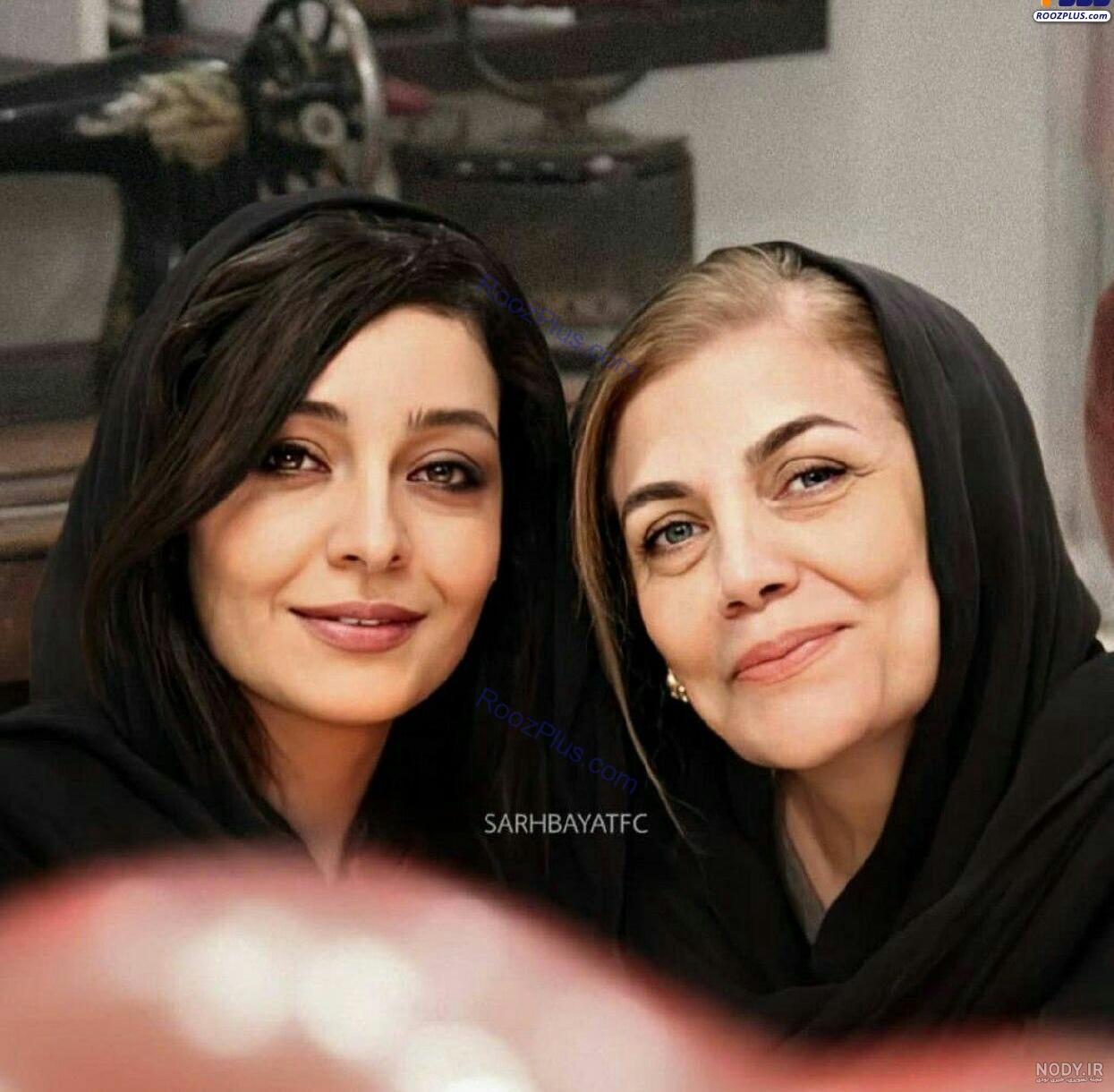 عکس ساره بیات و همسر واقعی اش عکس ساره بیات و همسر واقعی اش