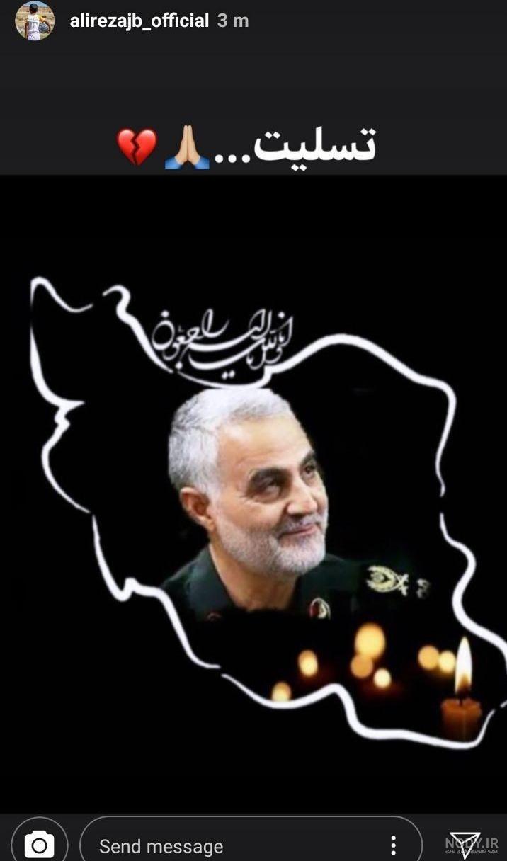 عکس سردار سلیمانی شهادت