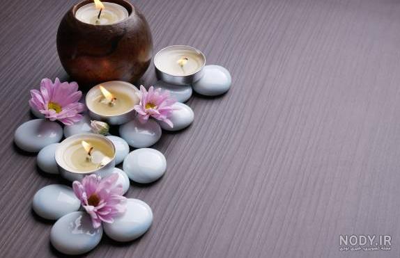 عکس شمع در تاریکی عکس شمع در تاریکی