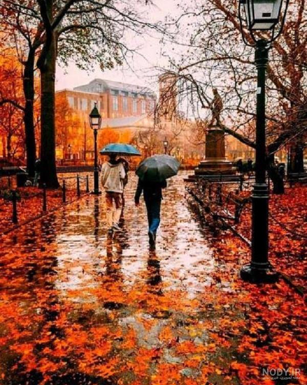 عکس نوشته پاییز با کیفیت بالا