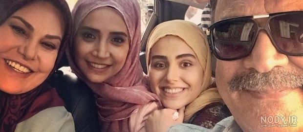 عکس واقعی افرین در سریال انام