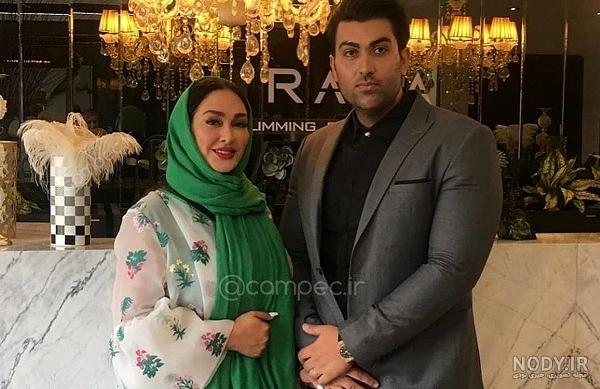 فرزند الهام حمیدی و همسرش و فرزندش فرزند الهام حمیدی و همسرش و فرزندش