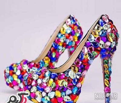 کفش پاشنه بلند بچه گانه برای عروسی کفش پاشنه بلند بچه گانه برای عروسی