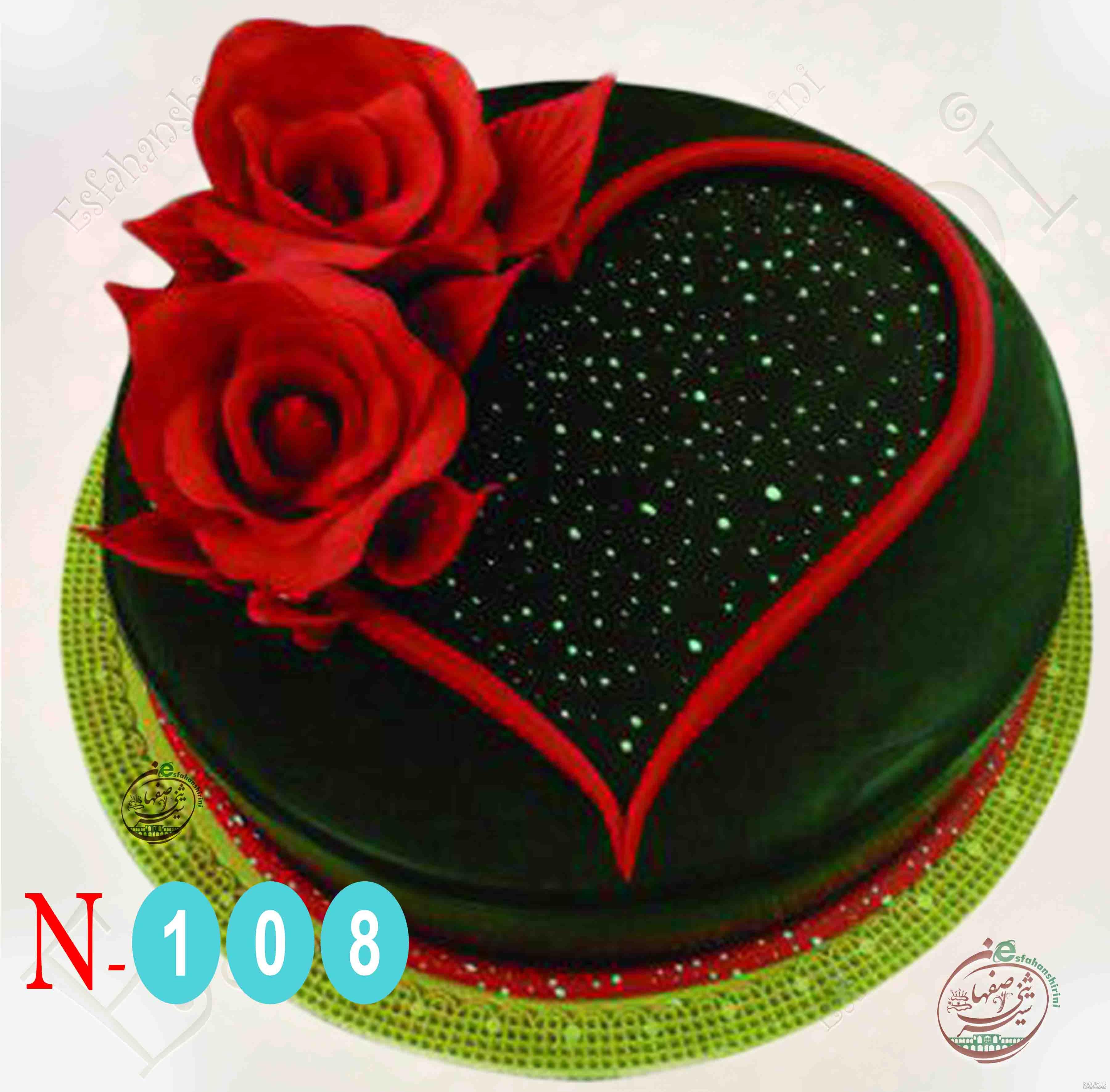 کیک قلب مردانه کیک قلب مردانه