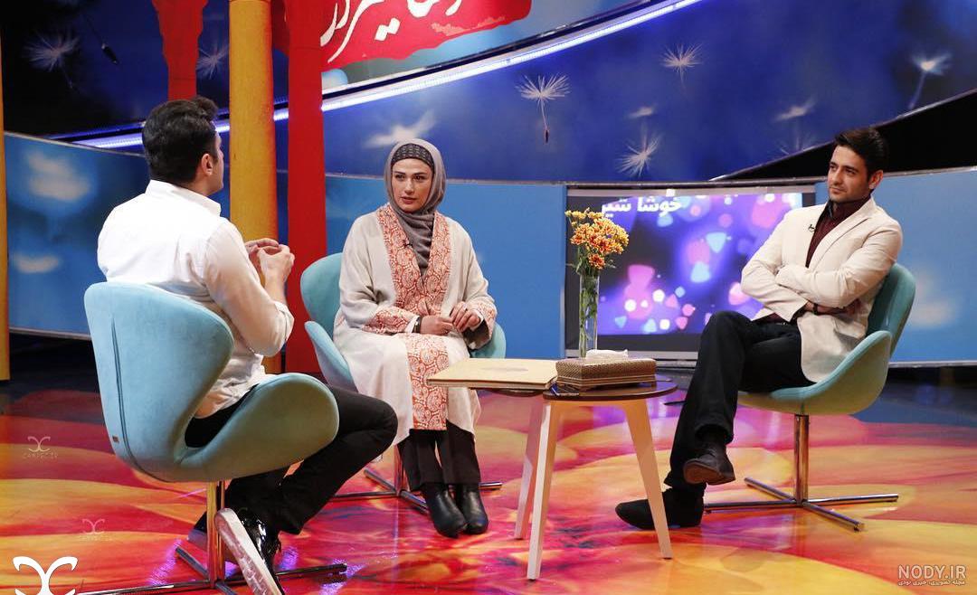 امیرحسین آرمان و همسرش