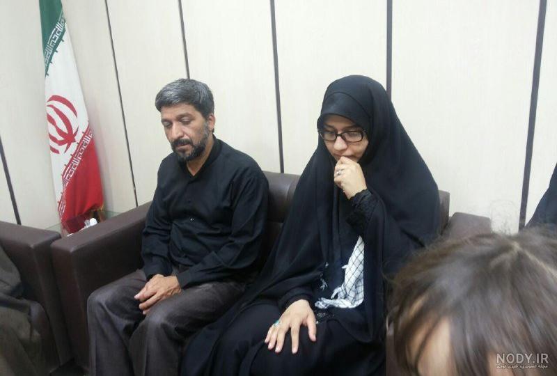عکس ازدواج زن شهید حججی
