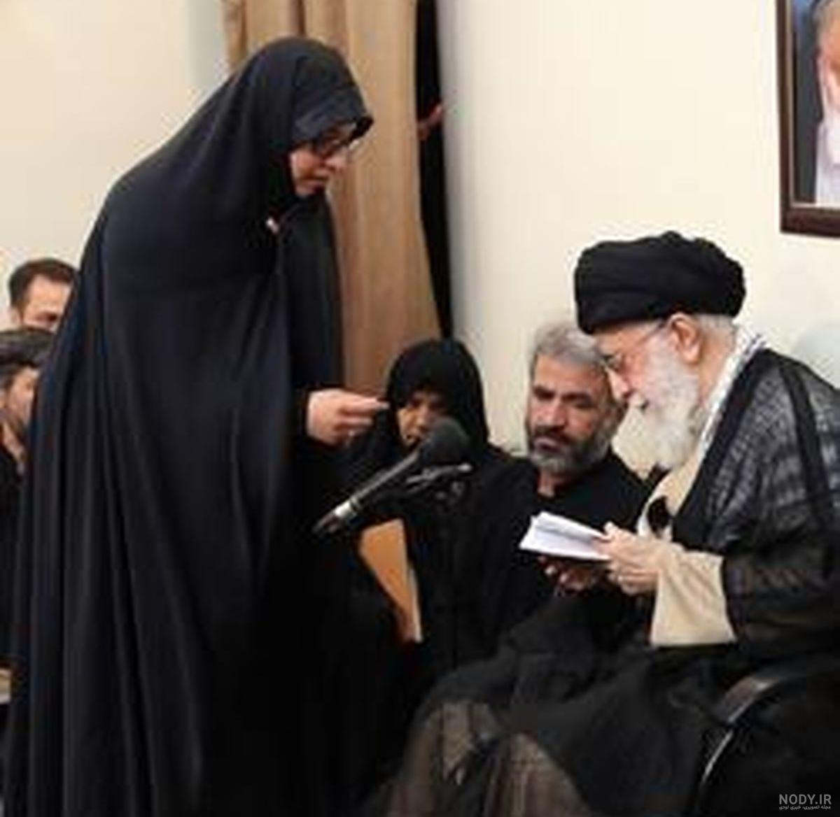 عکس ازدواج همسر شهید حججی