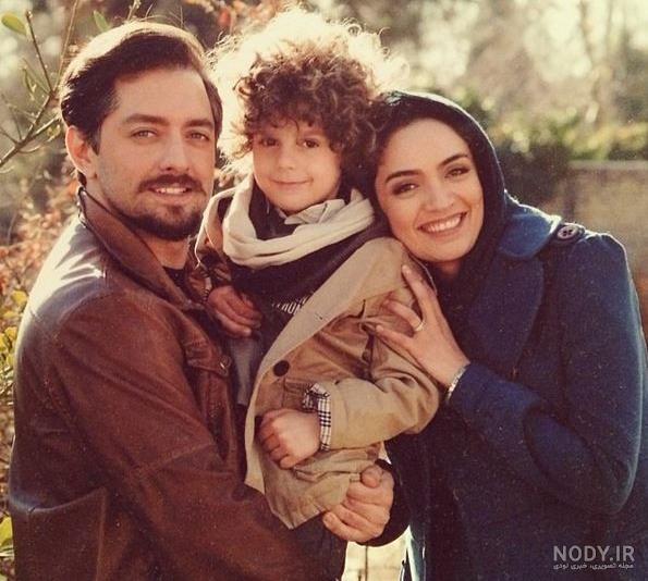 عکس بهرام رادان و همسرش