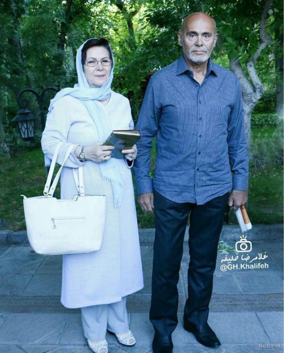 عکس جمشید هاشم پور و همسرش عکس جمشید هاشم پور و همسرش