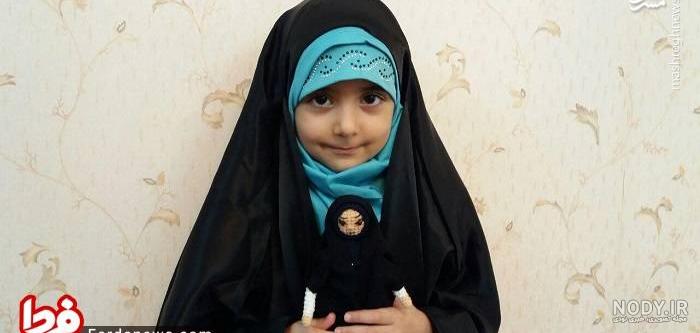 عکس دختر کارتونی با حجاب زیبا