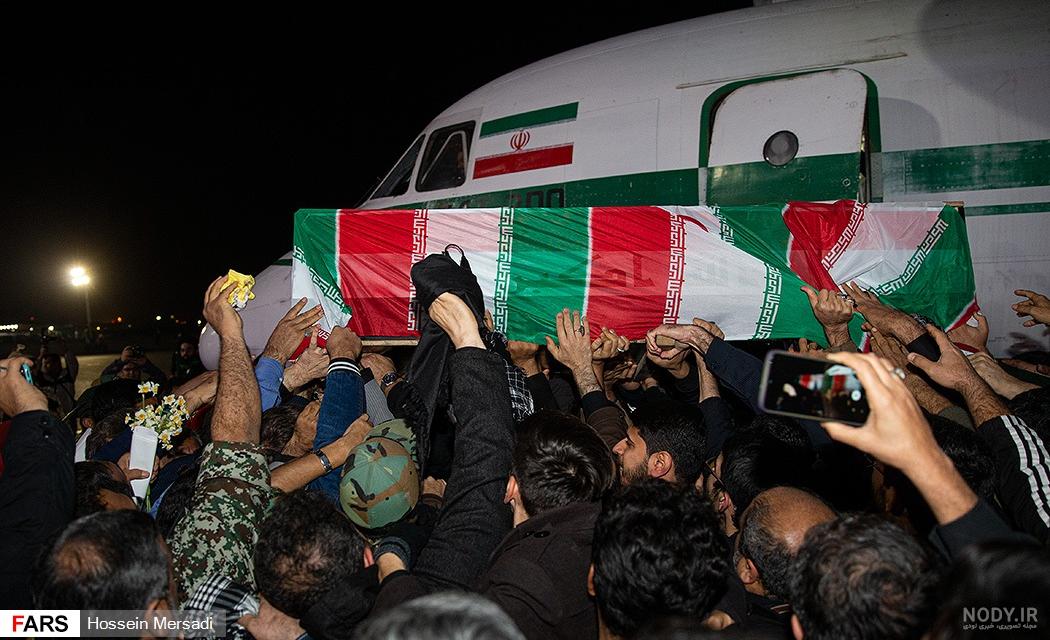 عکس دست سردار سلیمانی
