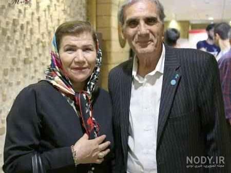 عکس رضا ناجی وهمسرش عکس رضا ناجی وهمسرش