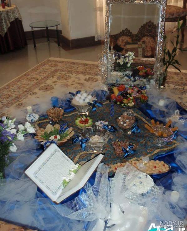عکس سفره ی عقد ساده عکس سفره ی عقد ساده