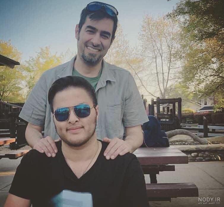 عکس شهاب حسینی و پسرش محمد امین