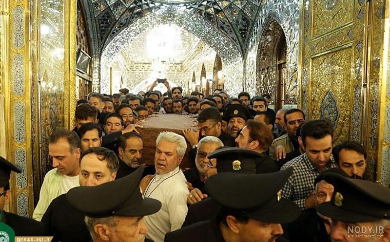 عکس شهید حججی در حرم امام رضا