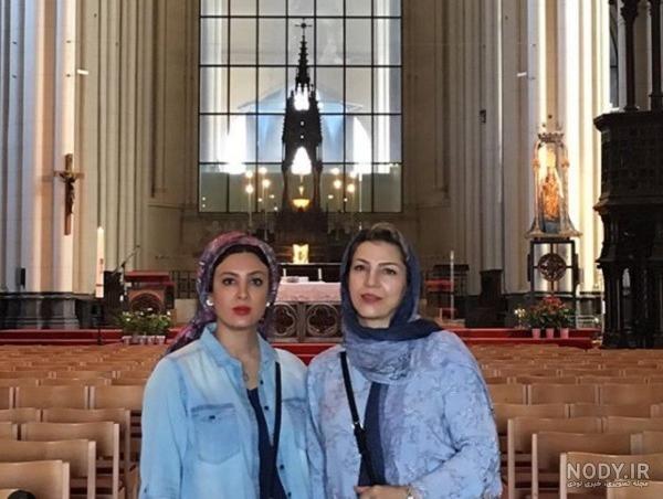 عکس مادر حدیثه تهرانی