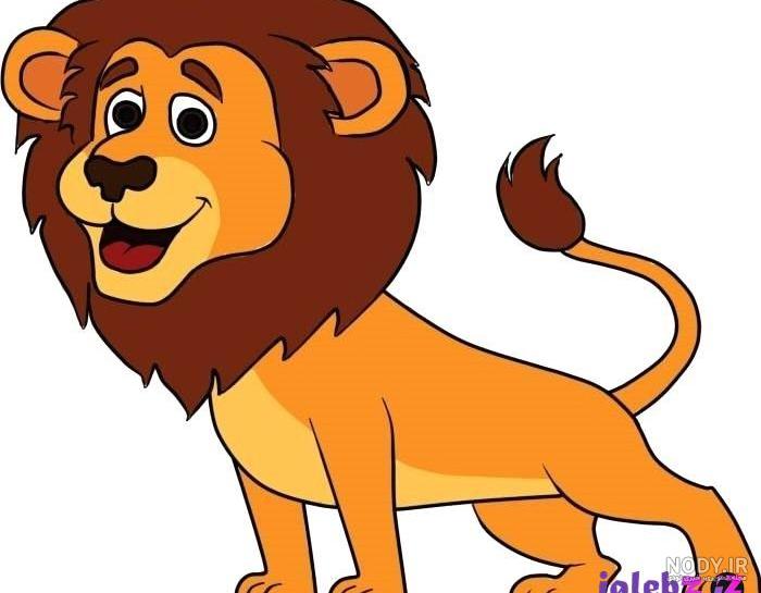 فیلم نقاشی شیر جنگل