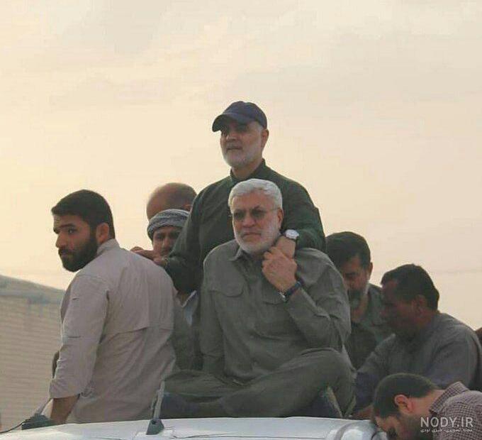 لحظه دیدن جنازه سردار سلیمانی توسط همسرش