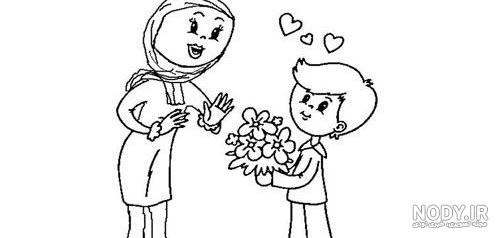 نقاشی روز معلم ۱۴۰۰ نقاشی روز معلم ۱۴۰۰