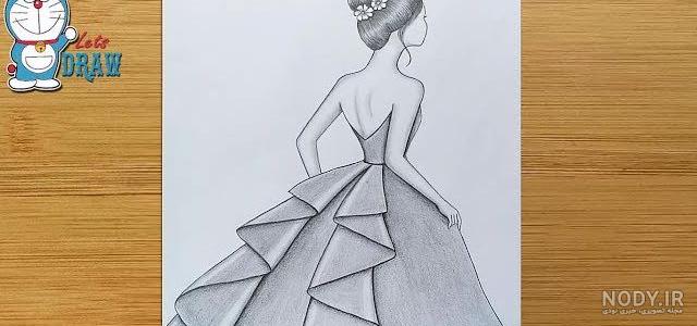 نقاشی طراحی لباس اسپرت