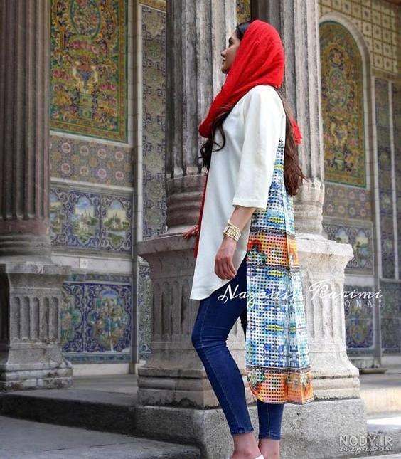 ژست عکاسی در طبیعت