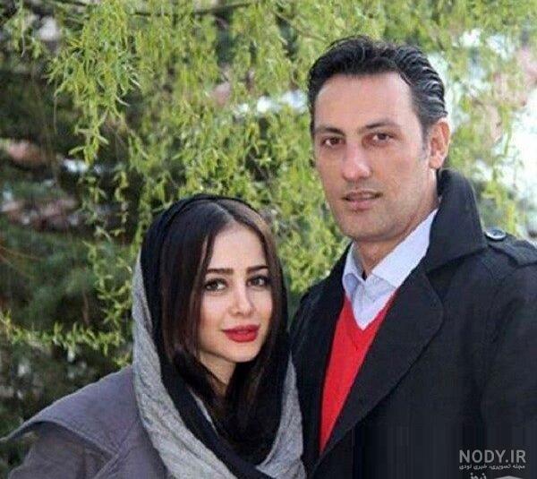 الناز حبیبی و همسرش دومش الناز حبیبی و همسرش دومش
