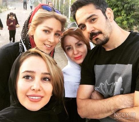 عکس الناز حبیبی و همسرش عکس الناز حبیبی و همسرش