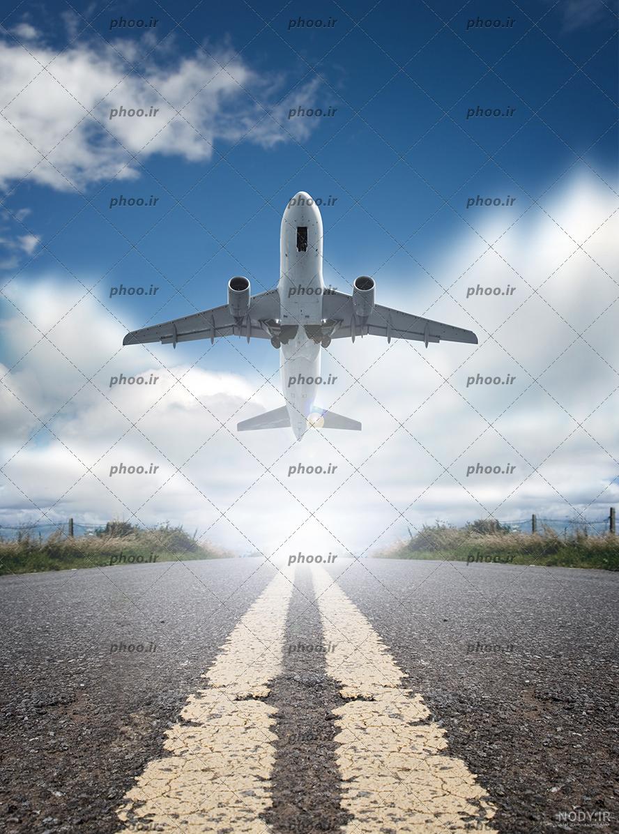 عکس با کیفیت هواپیمای مسافربری