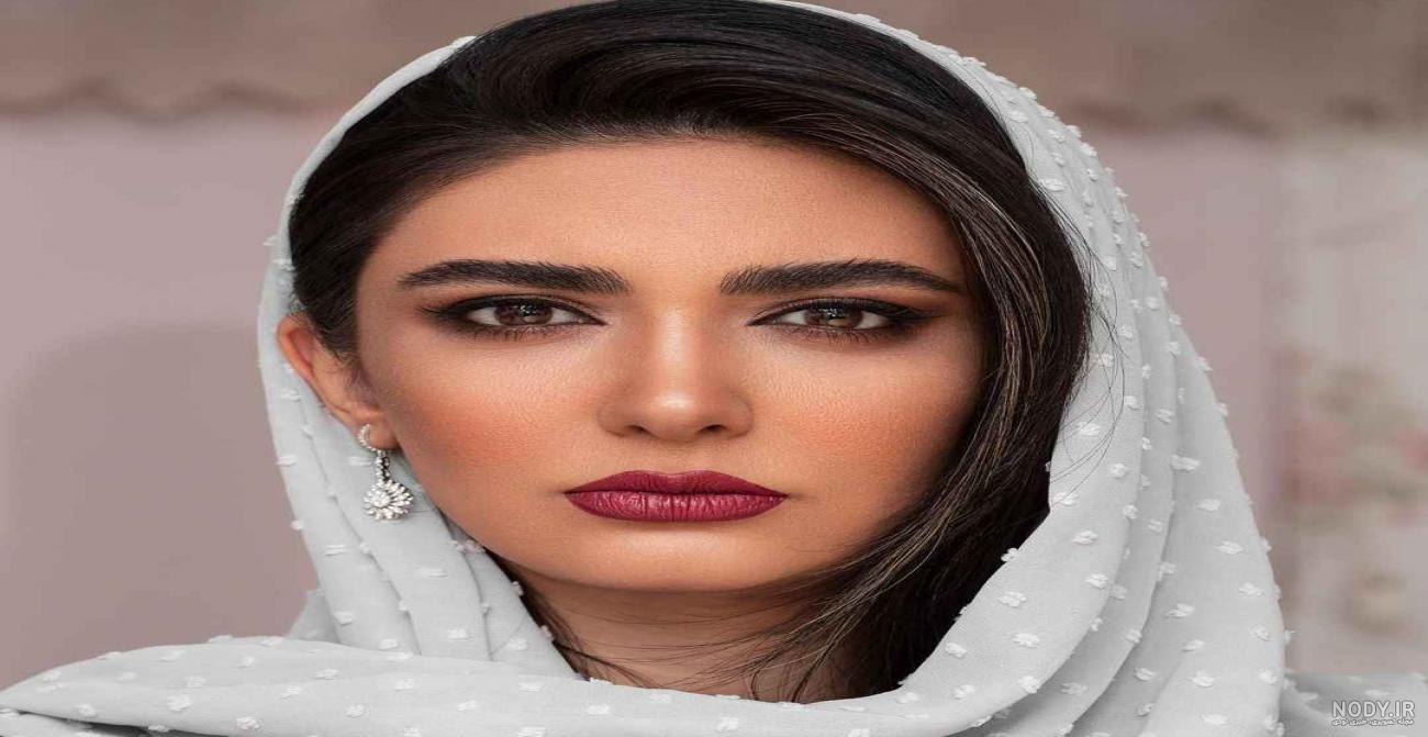 عکس بهاره کیان افشار با لباس عروس