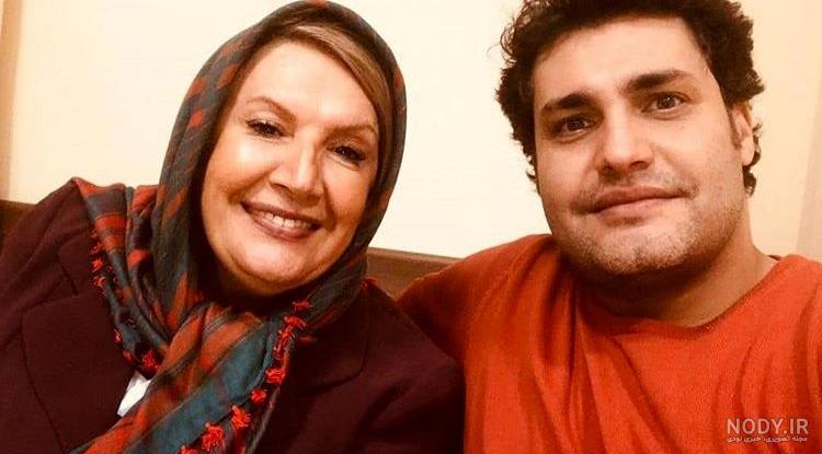 عکس شهین تسلیمی و پسرش