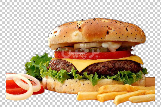 عکس لایه باز فست فود