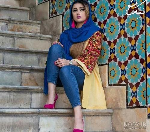عکس نیمرخ دختر خوشگل برای پروفایل اینستاگرام