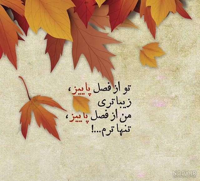 عکس پاییزی غمگین بدون متن