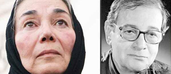 عکس پروانه معصومی با همسرش