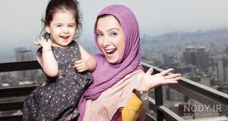فرناز رهنما و پسرش