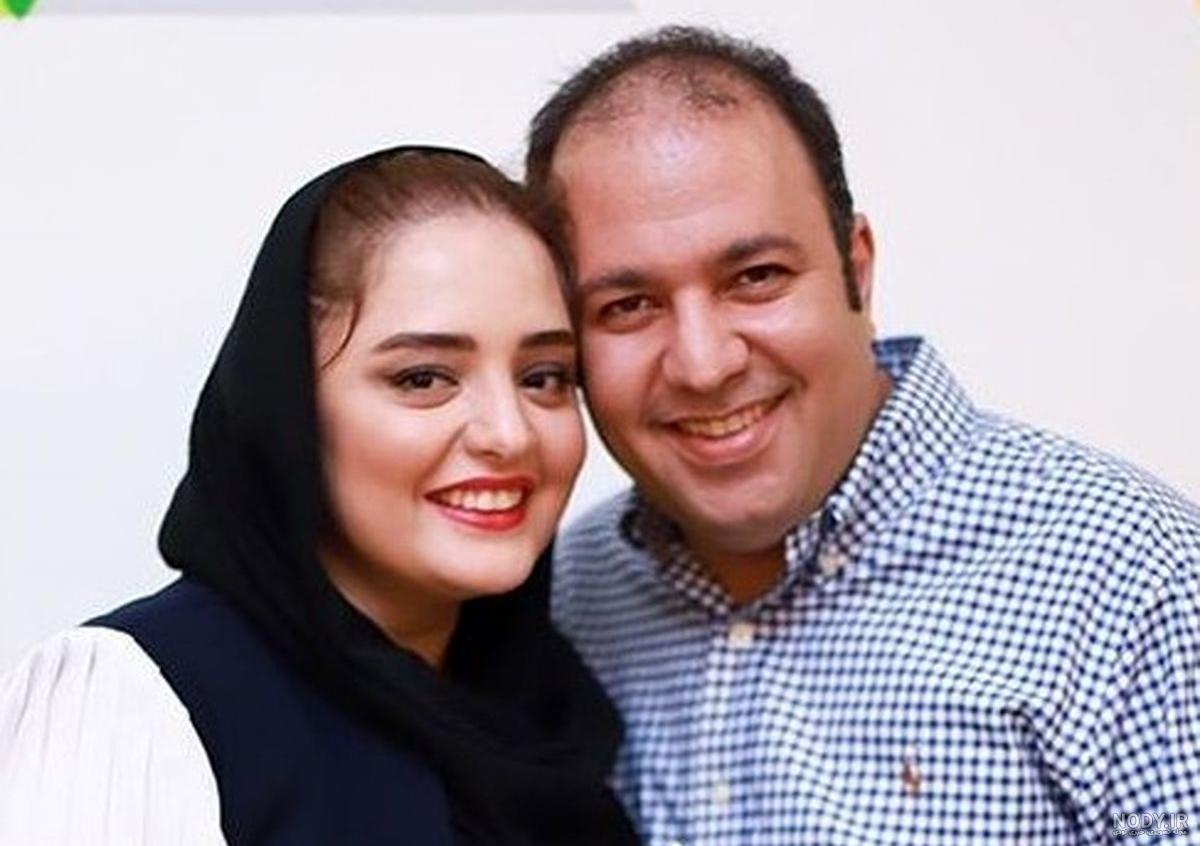 نرگس محمدی و همسرش و فرزندش زیبا