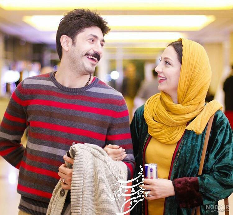 عکس حدیث میرامینی و پسرش عکس حدیث میرامینی و پسرش
