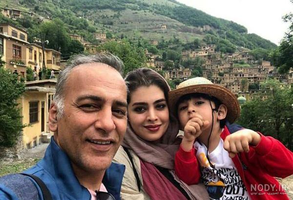 عکس حمیدرضا آذرنگ و همسرش عکس حمیدرضا آذرنگ و همسرش
