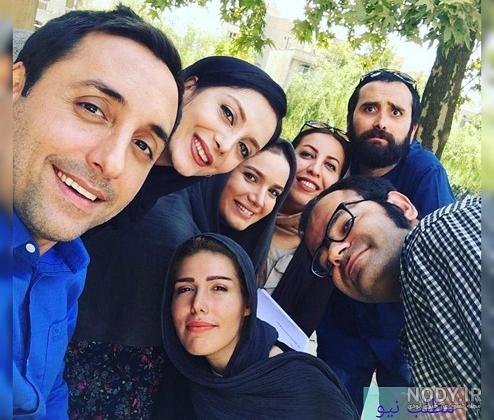 عکس رویا میرعلمی با همسرش